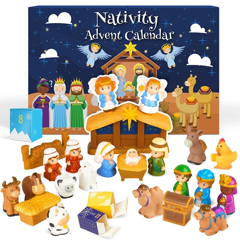 Birth Of Jesus Advent Calendar