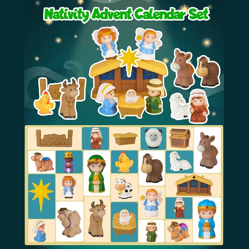 Birth Of Jesus Advent Calendar