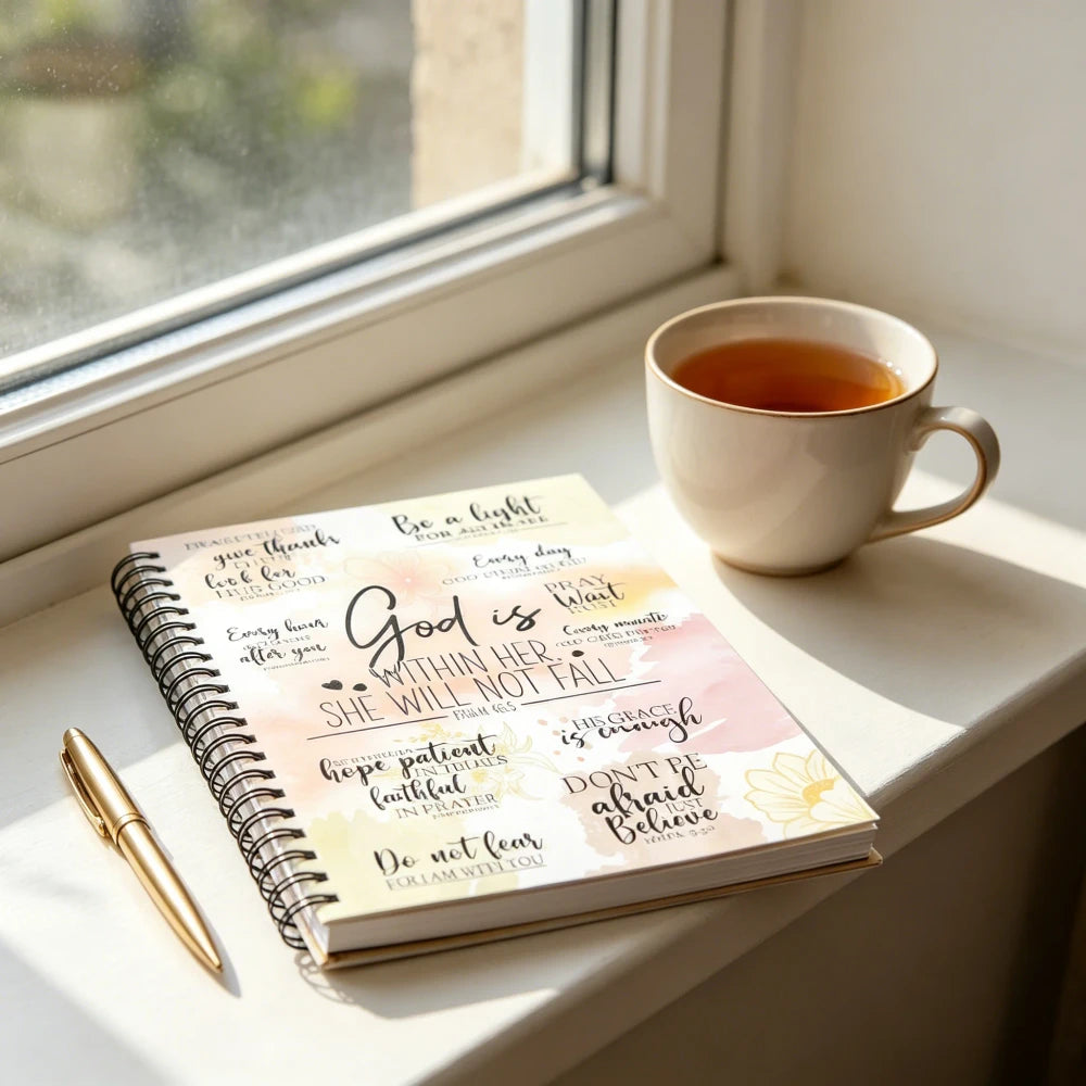 Faith Inspired Spiral Notebook