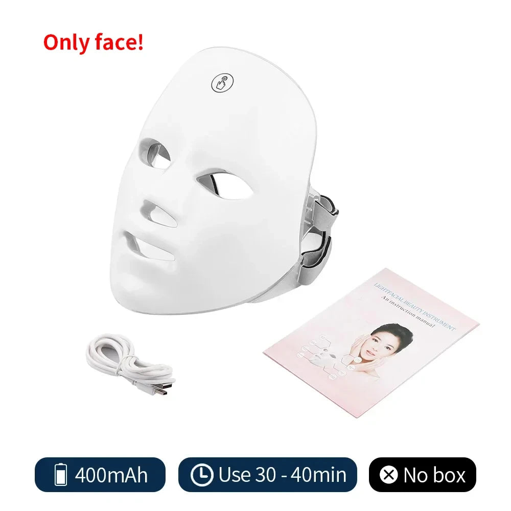 Wireless LED Facial Rejuvenation Mask