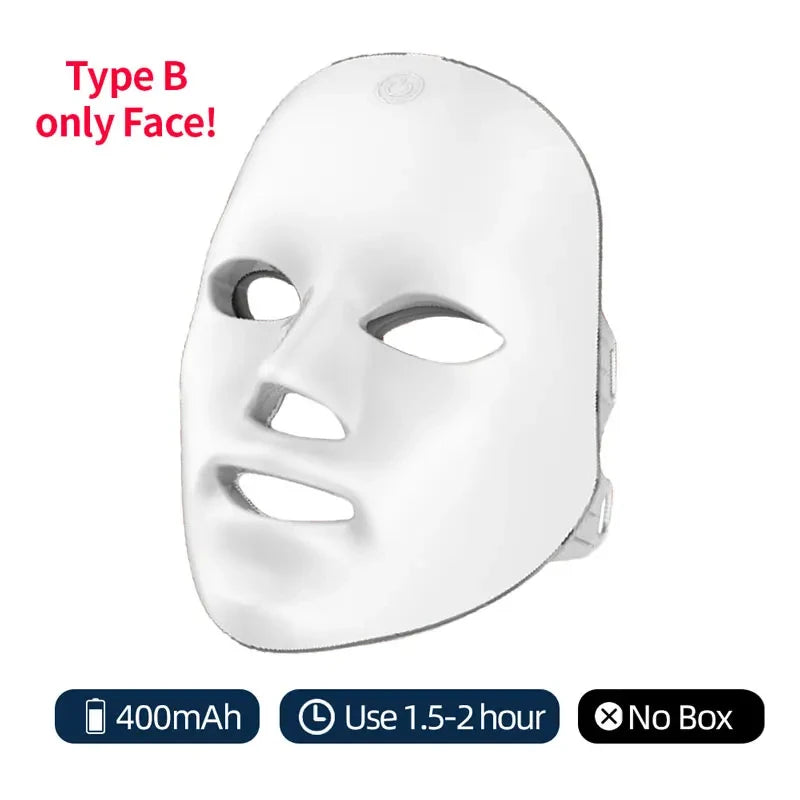 Wireless LED Facial Rejuvenation Mask