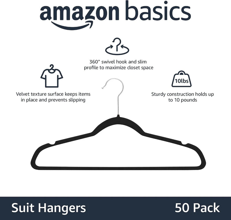 Slim Velvet Suit Hangers