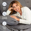 Dark Grey Cooling Queen Sheet Set