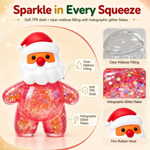 Christmas Glitter Squishy Set