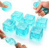 Snowflake Sensory Stress Cube