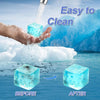 Snowflake Sensory Stress Cube