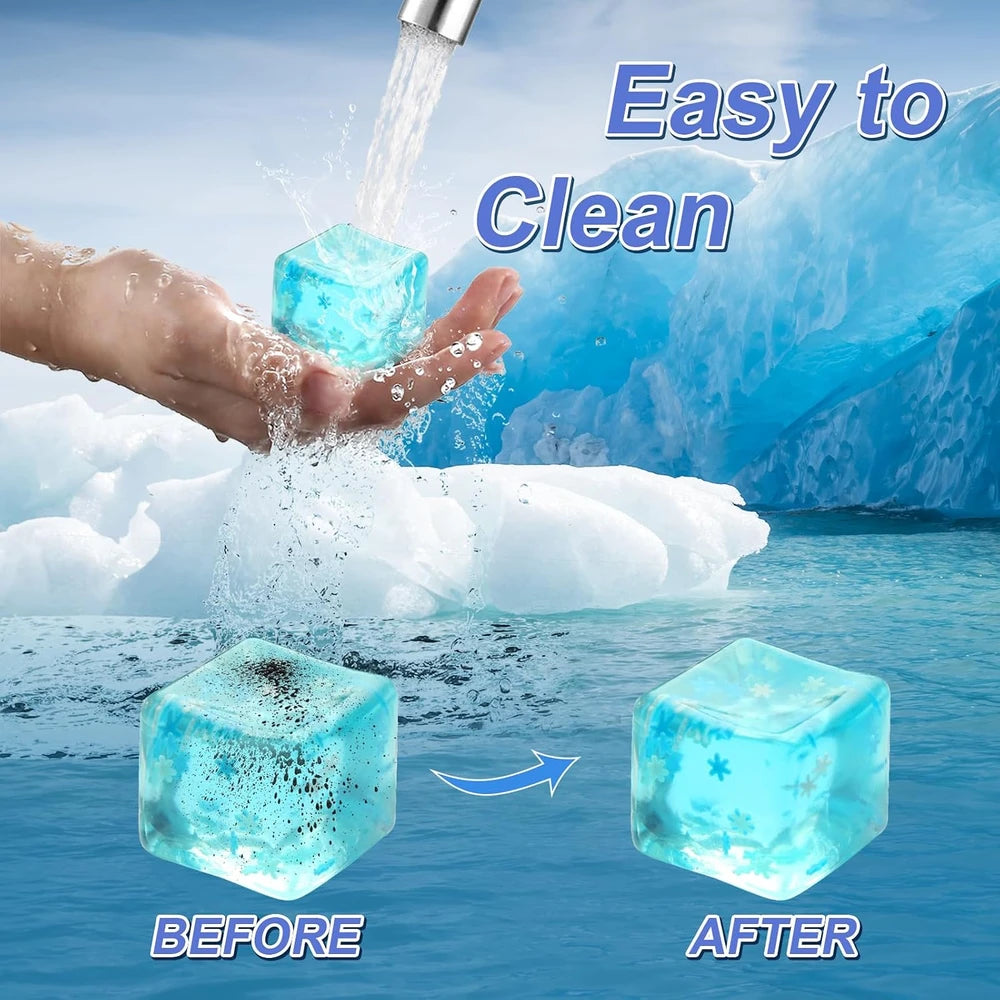 Snowflake Sensory Stress Cube