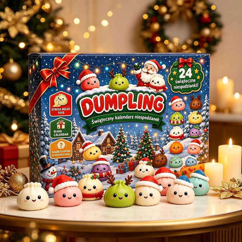 Christmas Advent Calendar With Soft Squishies Figures