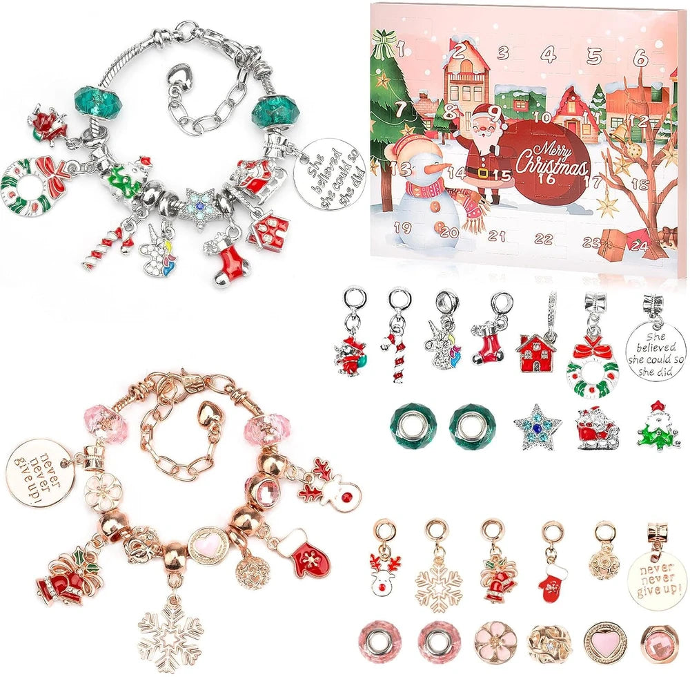 Girls DIY Charm Bracelet Advent Calendar