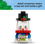 LEGO Snowman Ornaments