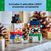 LEGO Snowman Ornaments